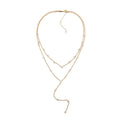 ALDO Gold Elastane Necklace