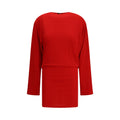 Jacquemus Red Viscose Cocktail Dress