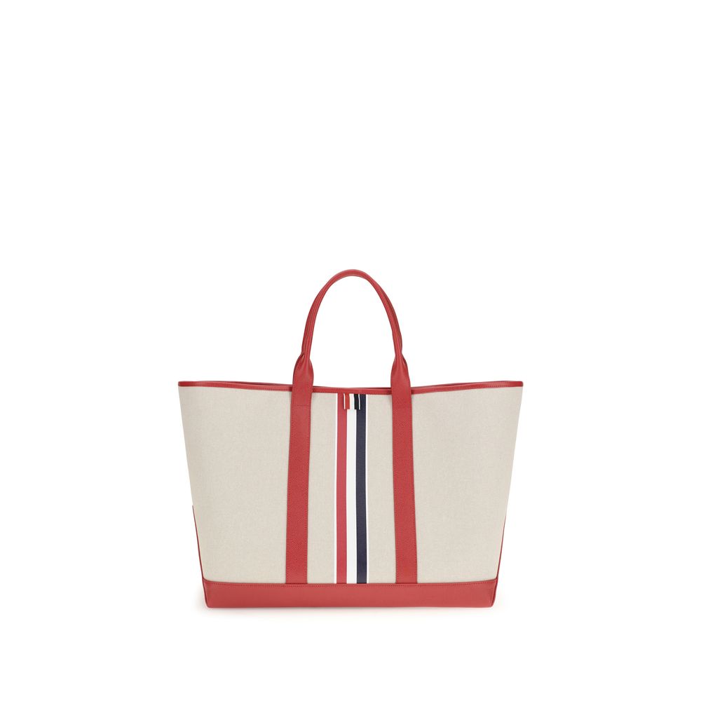 Thom Browne Red Fabric Shoulder Bag