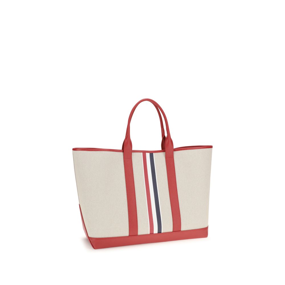 Thom Browne Red Fabric Shoulder Bag
