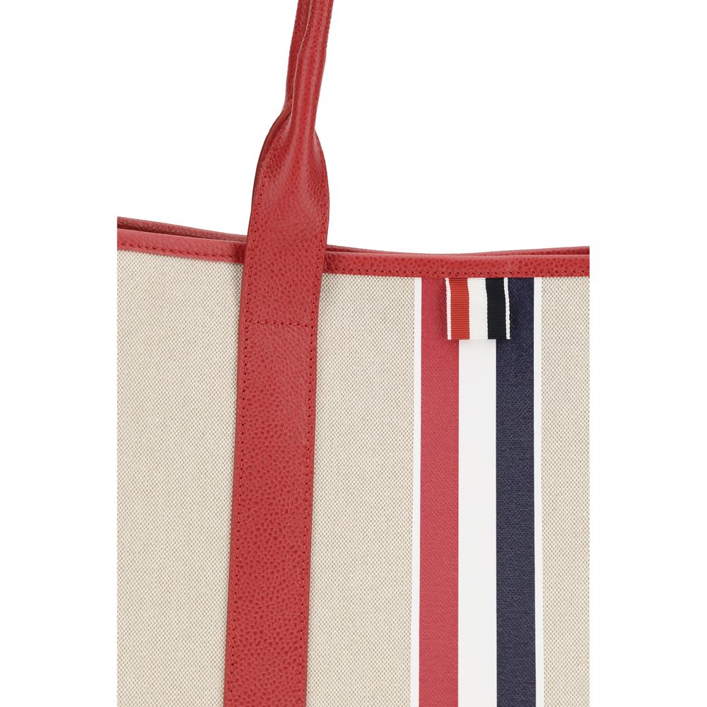 Thom Browne Red Fabric Shoulder Bag