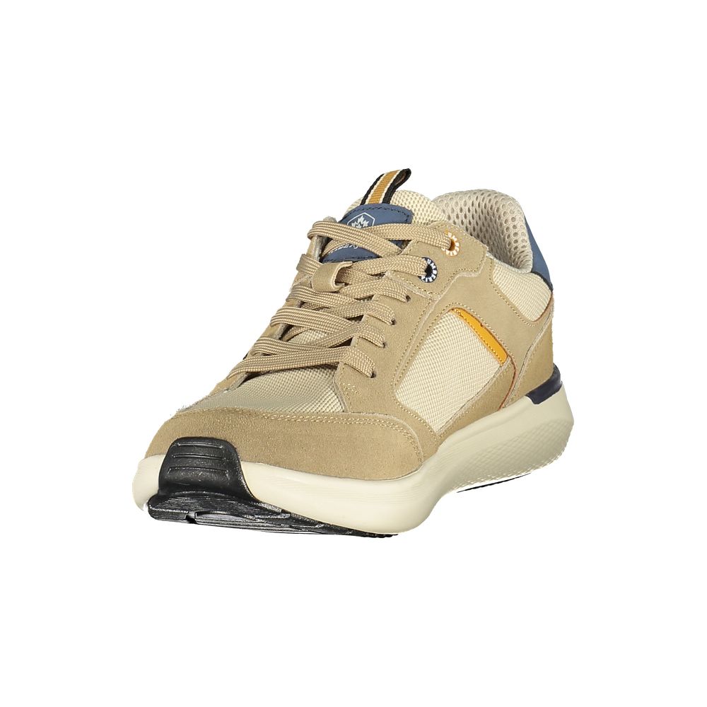Lumberjack Beige Polyester Men Sneaker