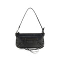 Balenciaga Black Lamb Ovis Aries Shoulder Bag