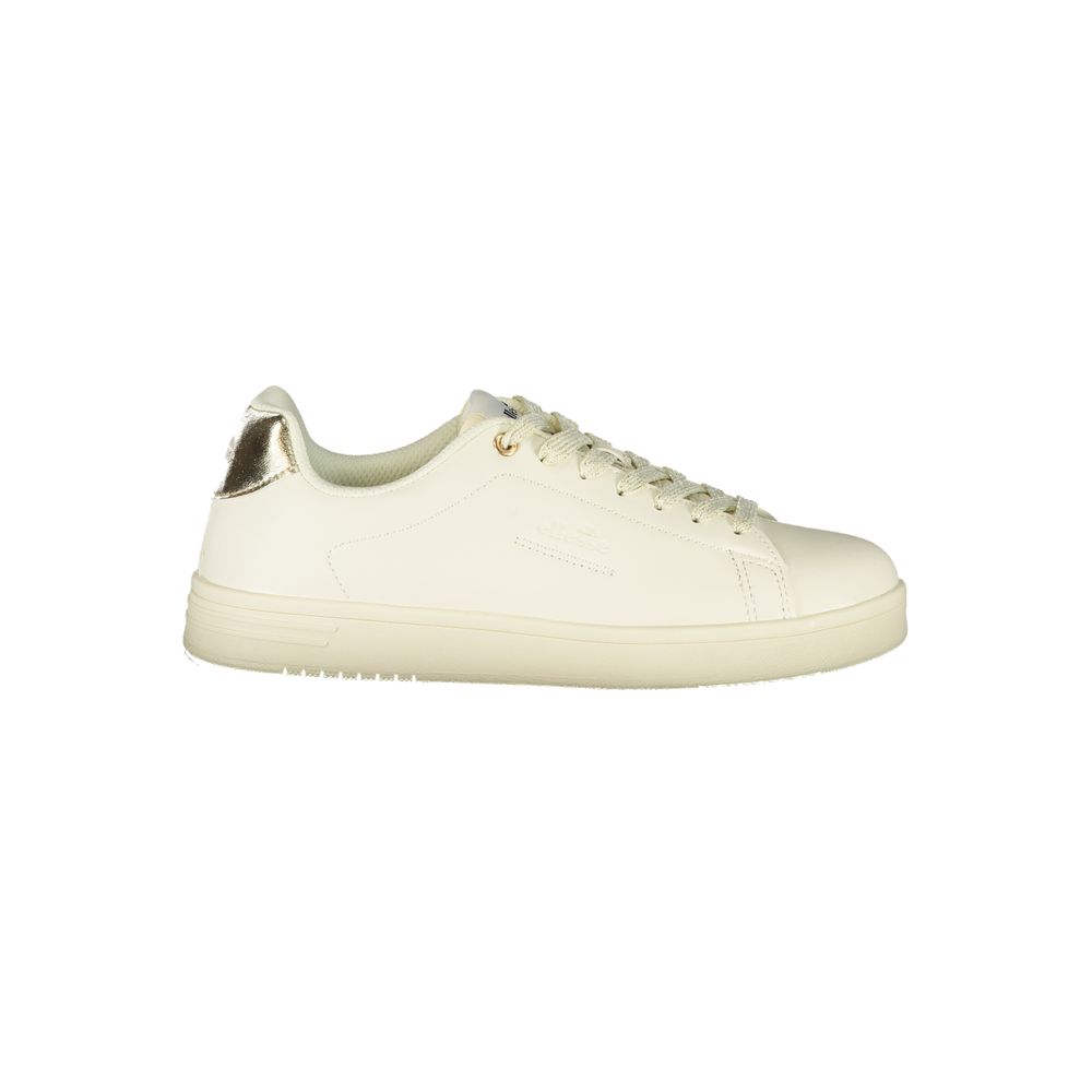Ellesse White Polyurethane Women Sneaker