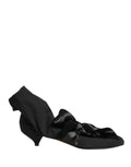Dolce & Gabbana Black Suede Ankle Boots Shoes