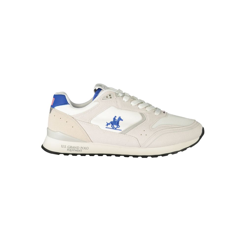 U.S. Grand Polo White Polyester Men's Sneaker