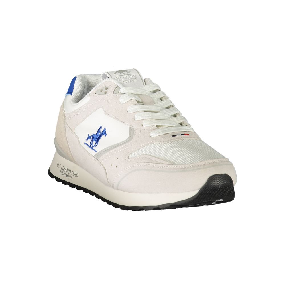 U.S. Grand Polo White Polyester Men's Sneaker