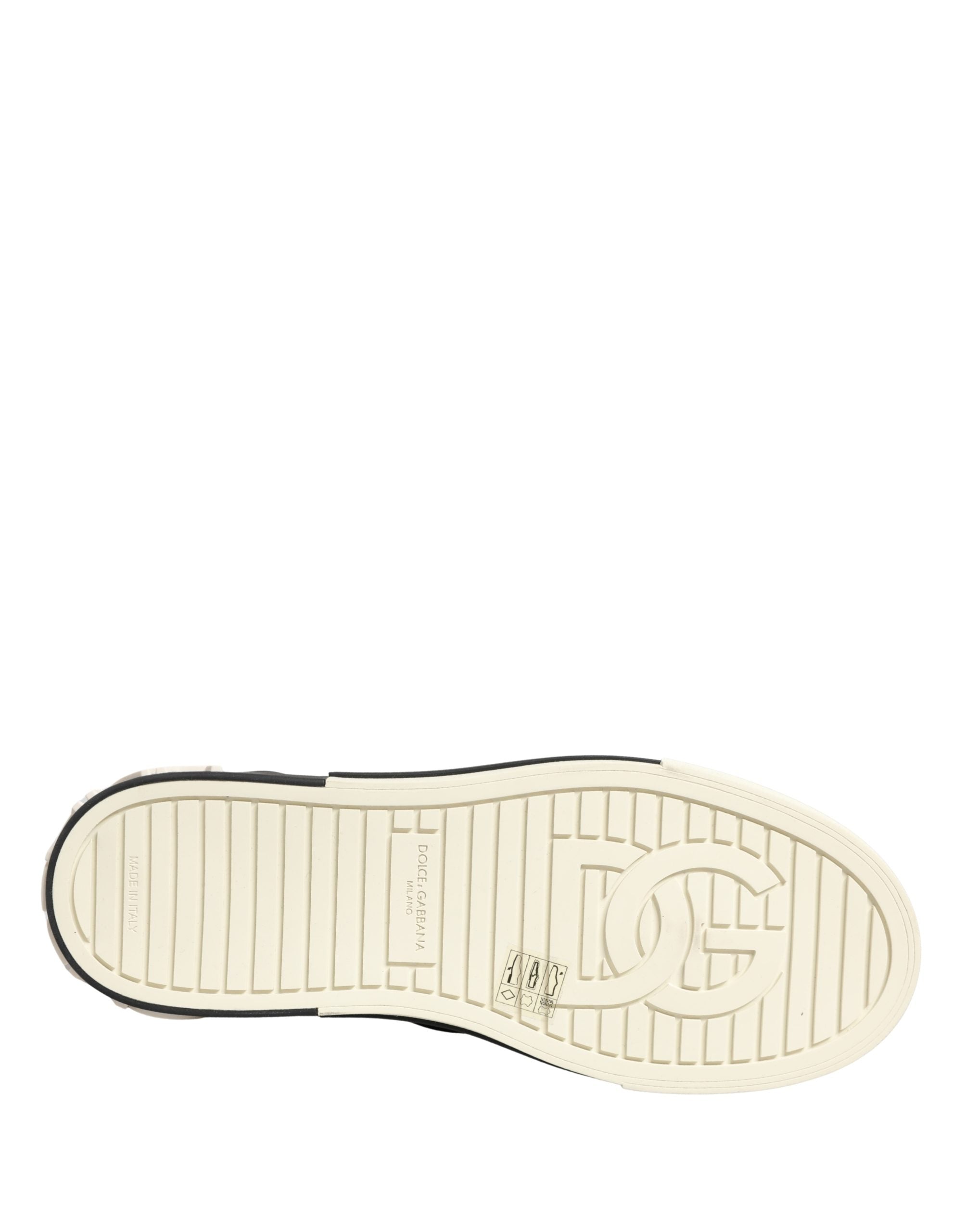 Dolce & Gabbana Black Quilted Slip On Low Top Sneakers Shoes