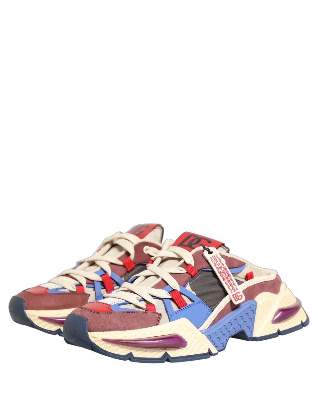 Dolce & Gabbana Multicolor Low Top Airmaster Sneakers Shoes