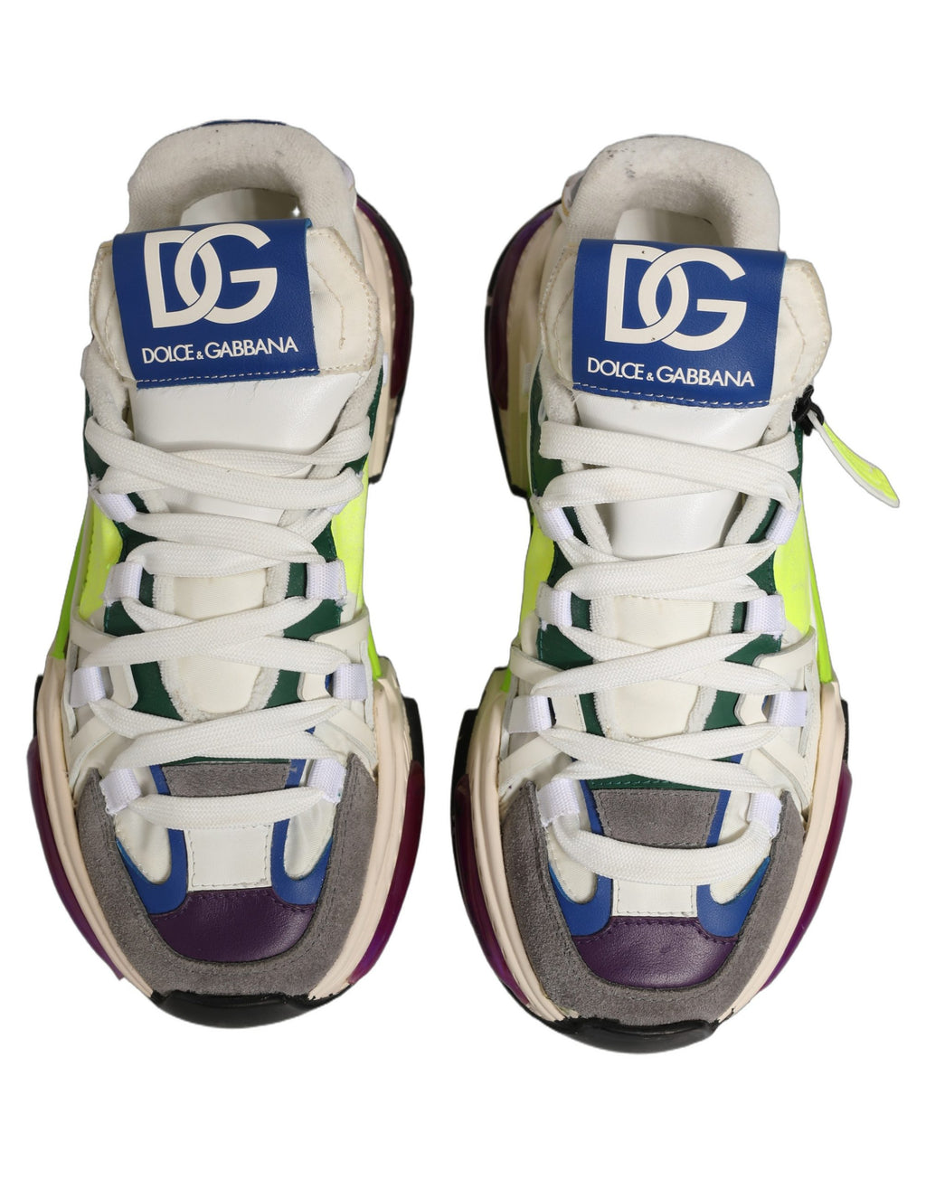 Dolce & Gabbana Multicolor Airmaster Low Top Sneaker Shoes