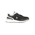 U.S. POLO ASSN. Black Polyester Men's Sneaker