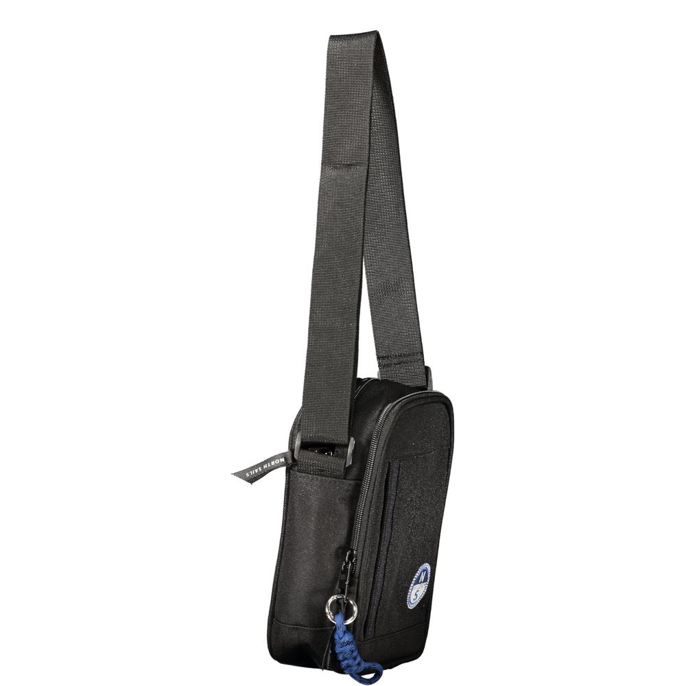 North Sails Black Polyester Men's Shoulder Bag