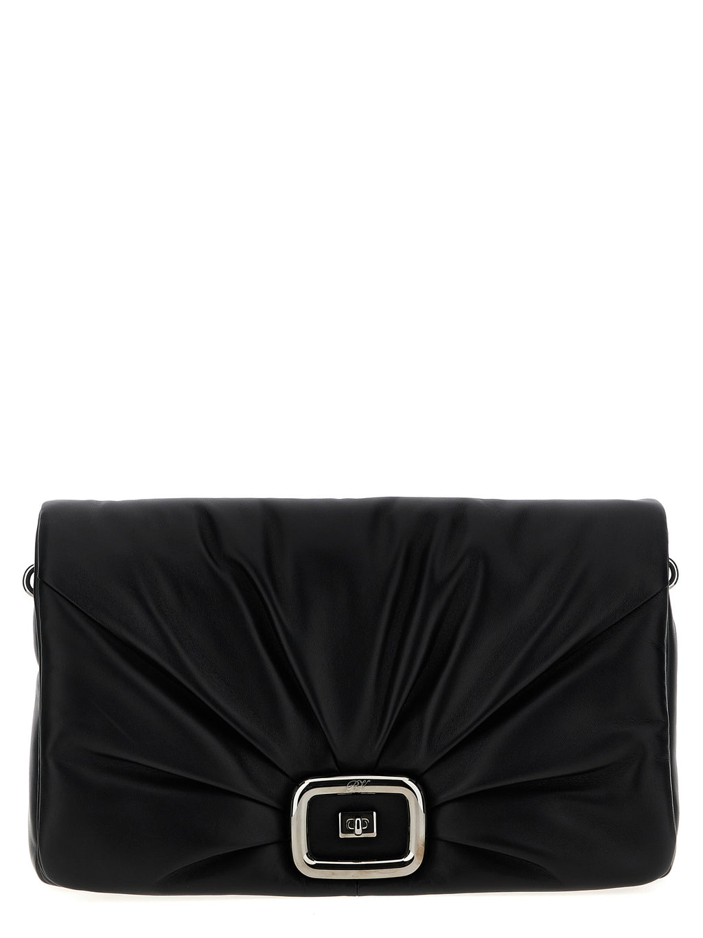 Roger Vivier Black Leather Shoulder Bag