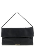 Elisabetta Franchi Black Calfskin Shoulder Bag