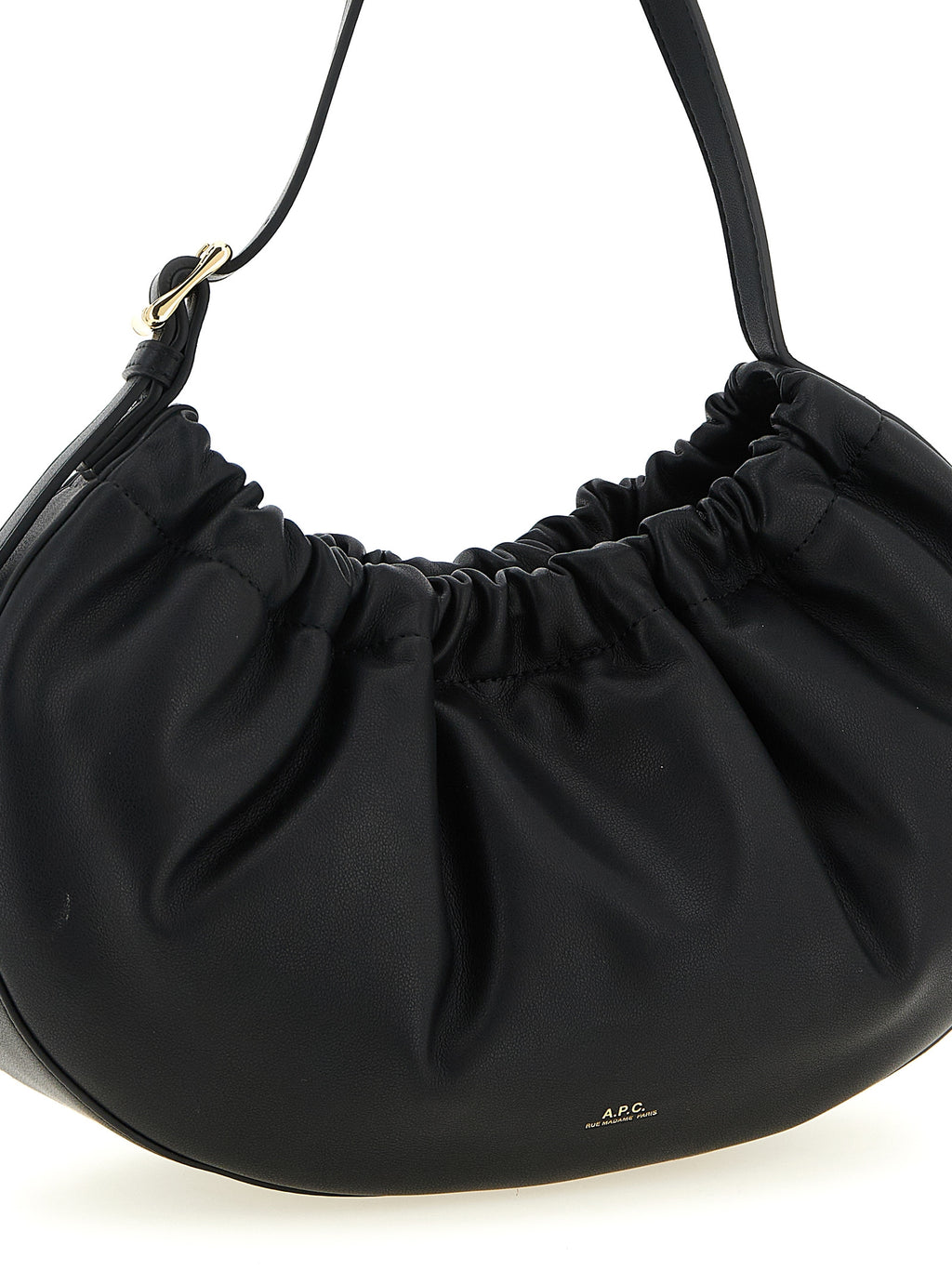 A.P.C. Black Polyethylene Shoulder Bag