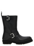 Stella McCartney Black Polyester Ankle Boots