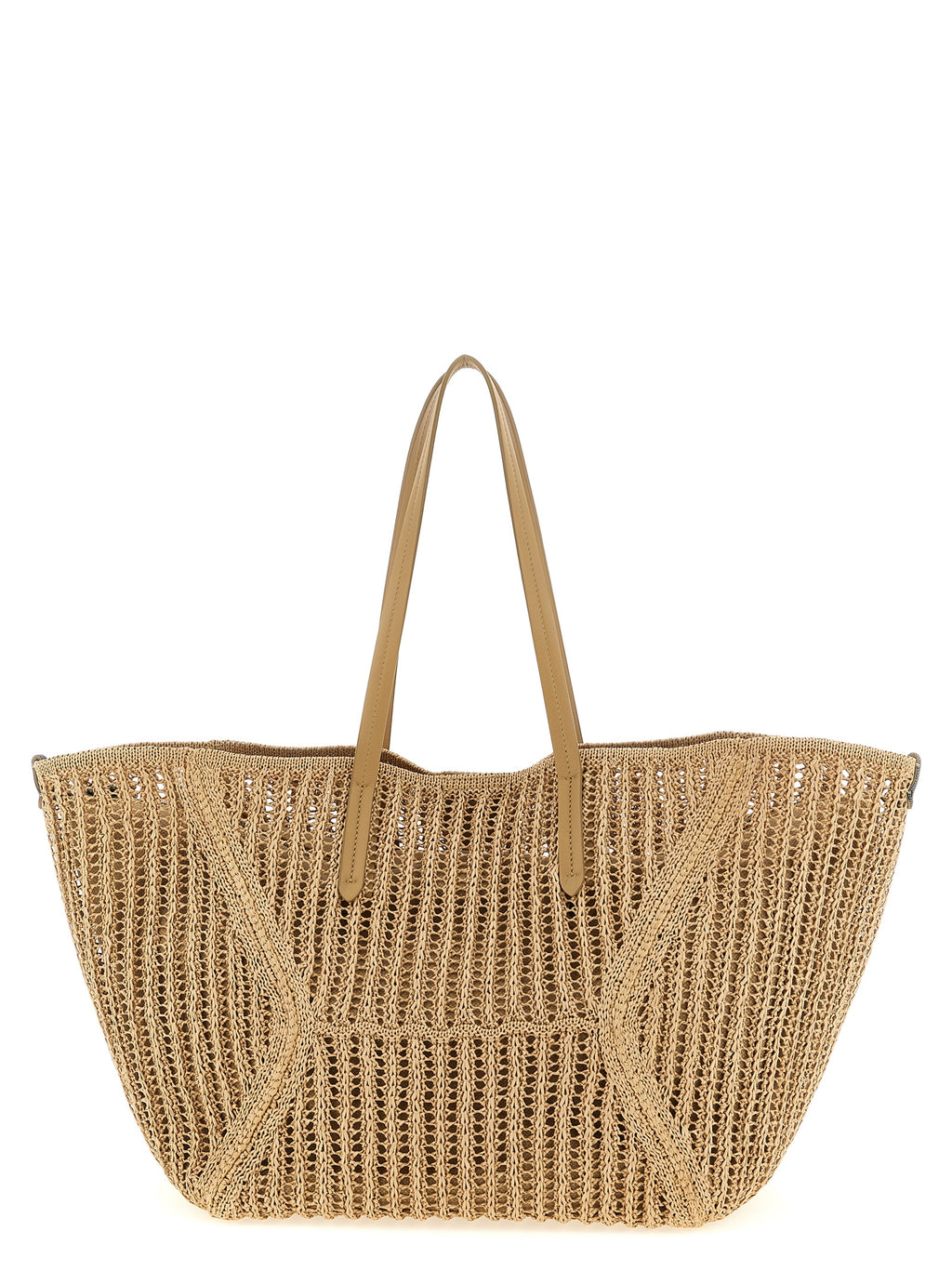 Brunello Cucinelli Beige Polyamide Shoulder Bag