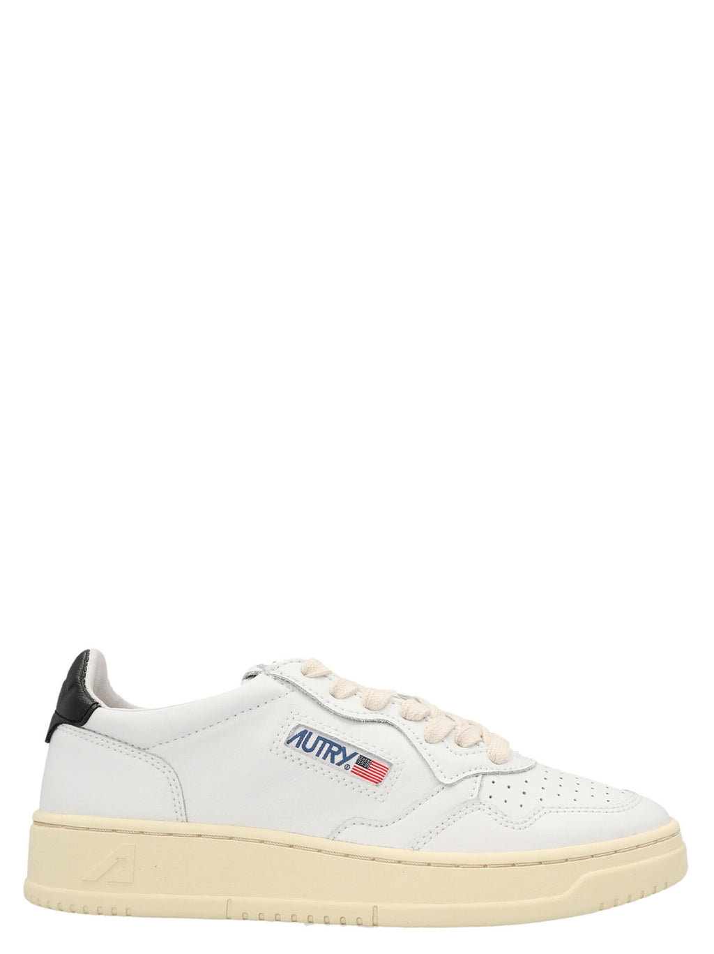 Autry Bicolor Cowhide Low Top Sneakers
