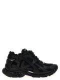 Balenciaga Black Polyester Athletic Sneakers