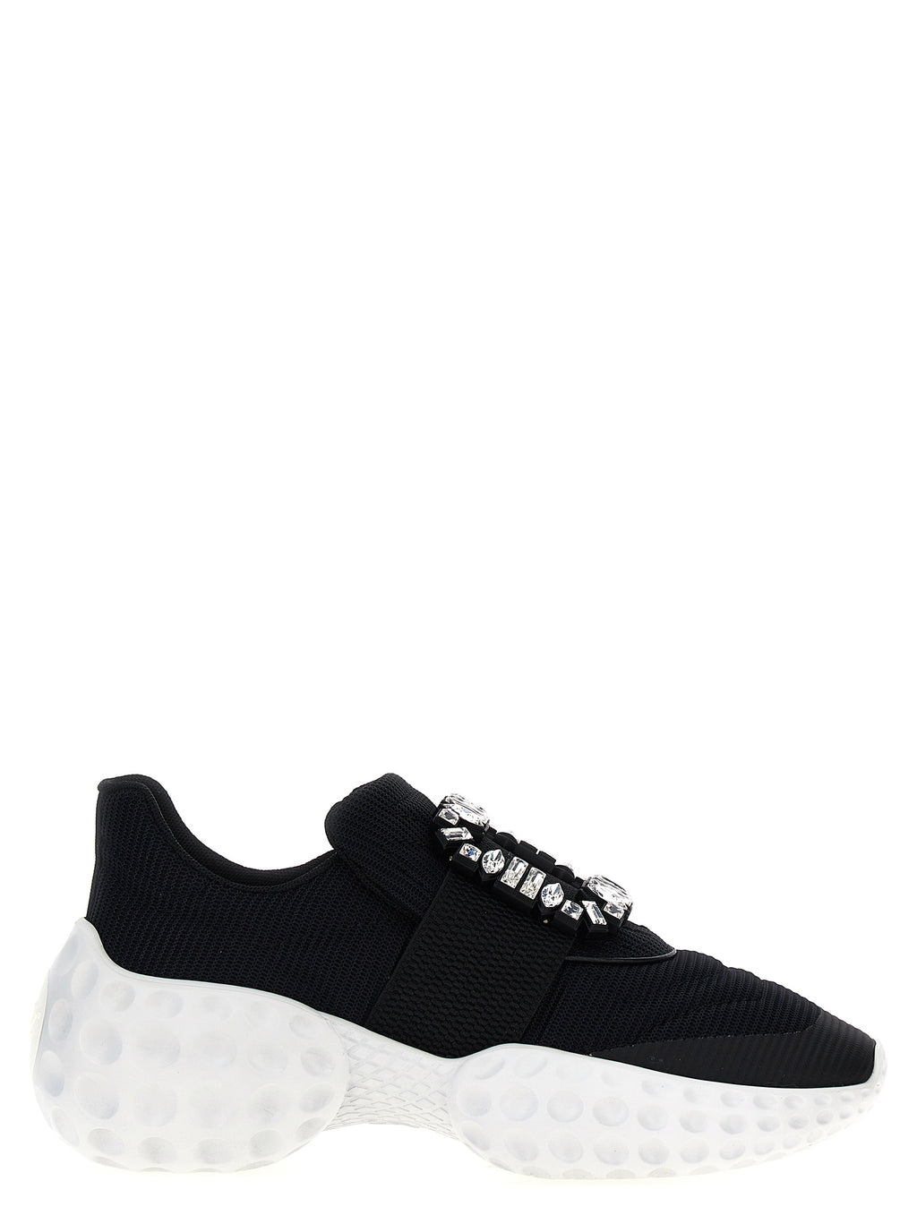 Roger Vivier Bicolor Polyethylene Athletic Sneakers