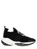 Roger Vivier Black Polyester Athletic Sneakers