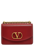 Valentino Garavani Red Calfskin Shoulder Bag
