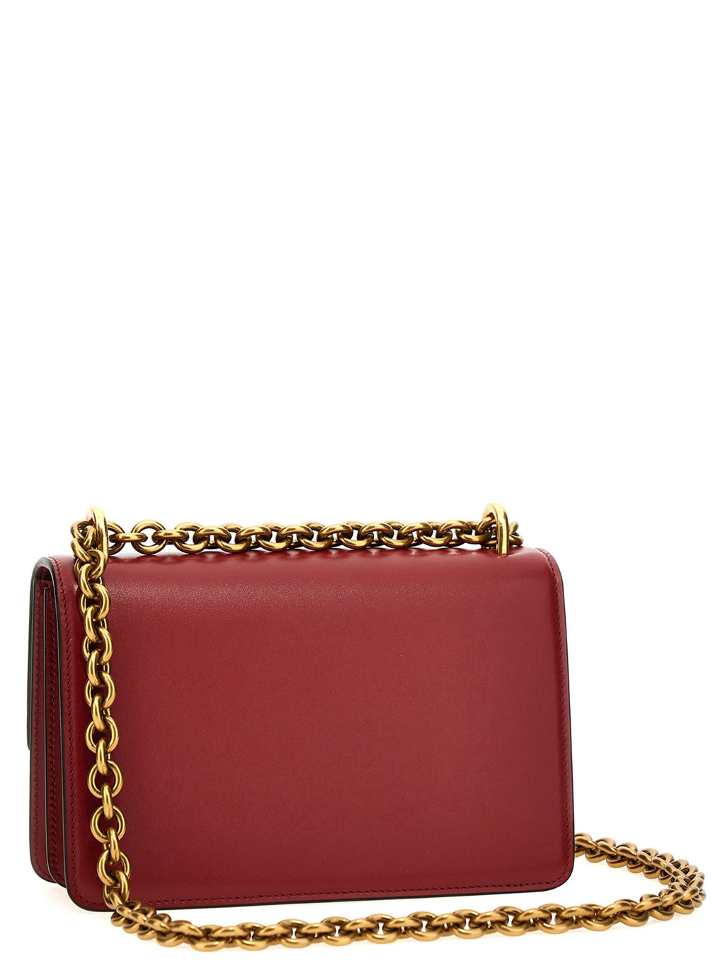 Valentino Garavani Red Calfskin Shoulder Bag