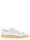 Valentino Garavani White Calfskin Low Top Sneakers
