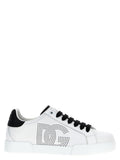 Dolce & Gabbana Bicolor Calfskin Low Top Sneakers