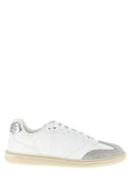 Versace White Calfskin Low Top Sneakers
