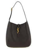 Saint Laurent Brown Calfskin Shoulder Bag