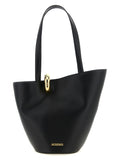 Jacquemus Black Cowhide Shoulder Bag