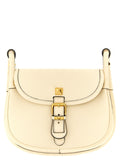 Valentino Garavani White Calfskin Shoulder Bag