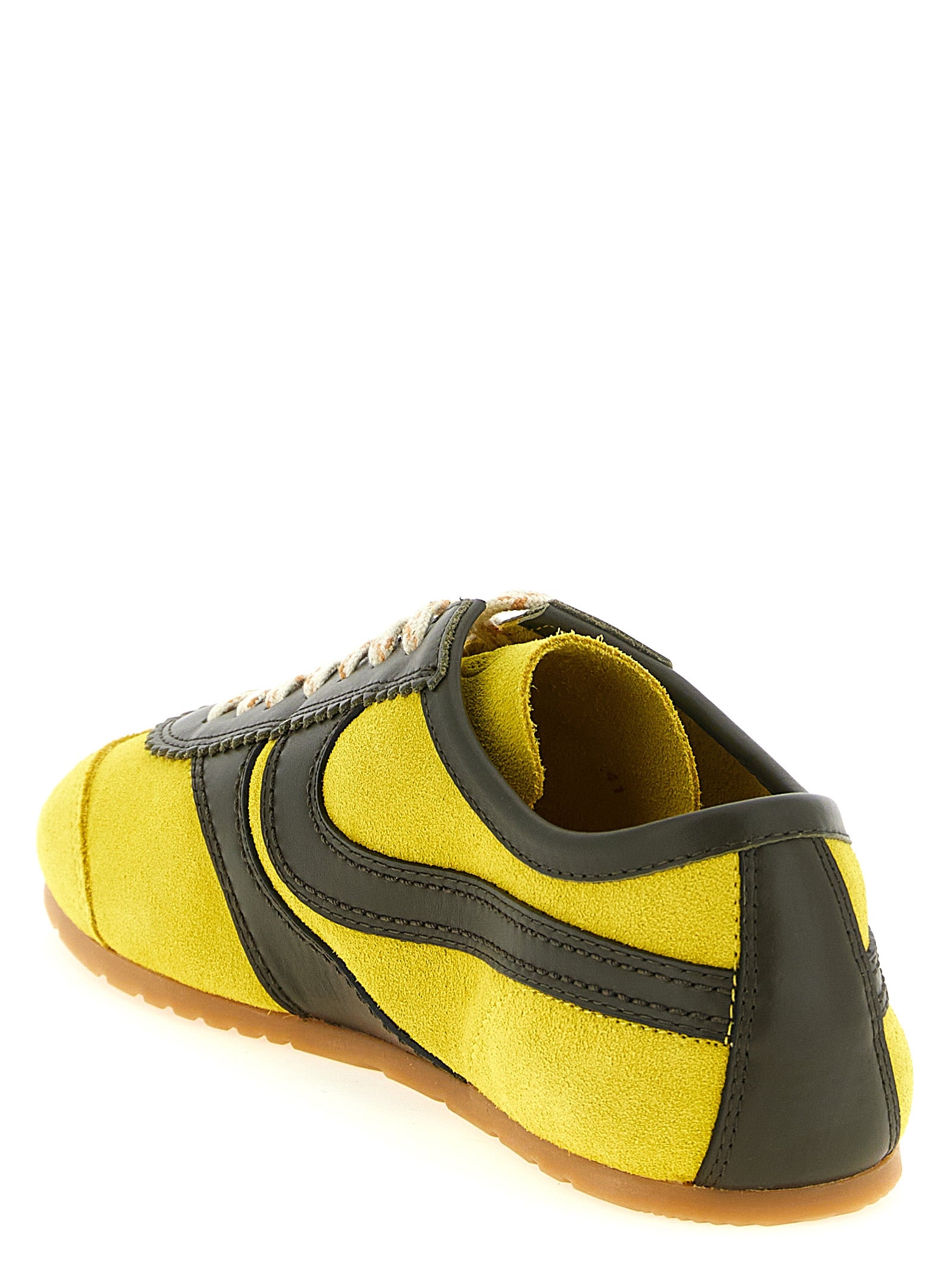 Dries Van Noten Multicolor Calfskin Sneakers