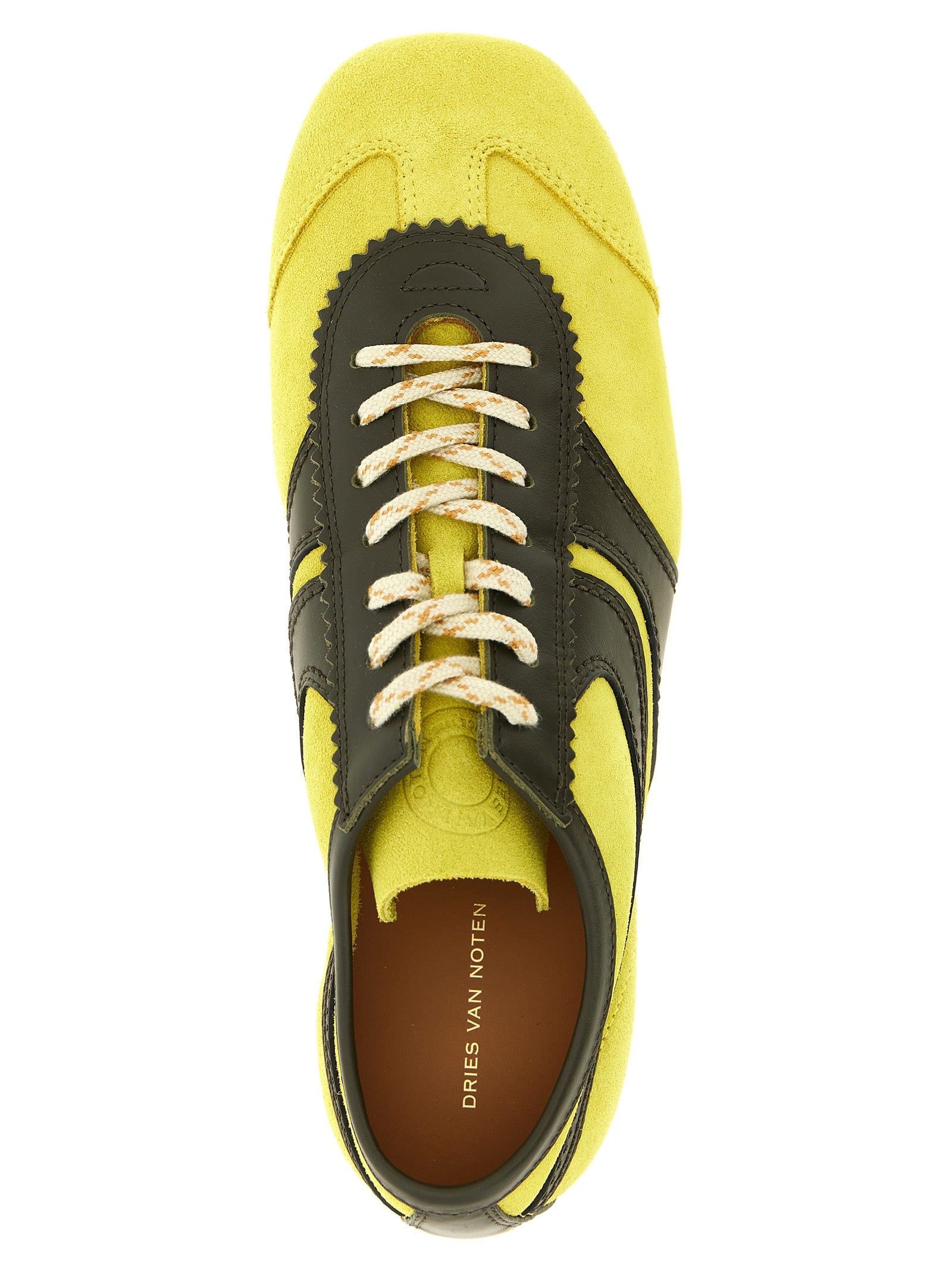 Dries Van Noten Multicolor Calfskin Sneakers