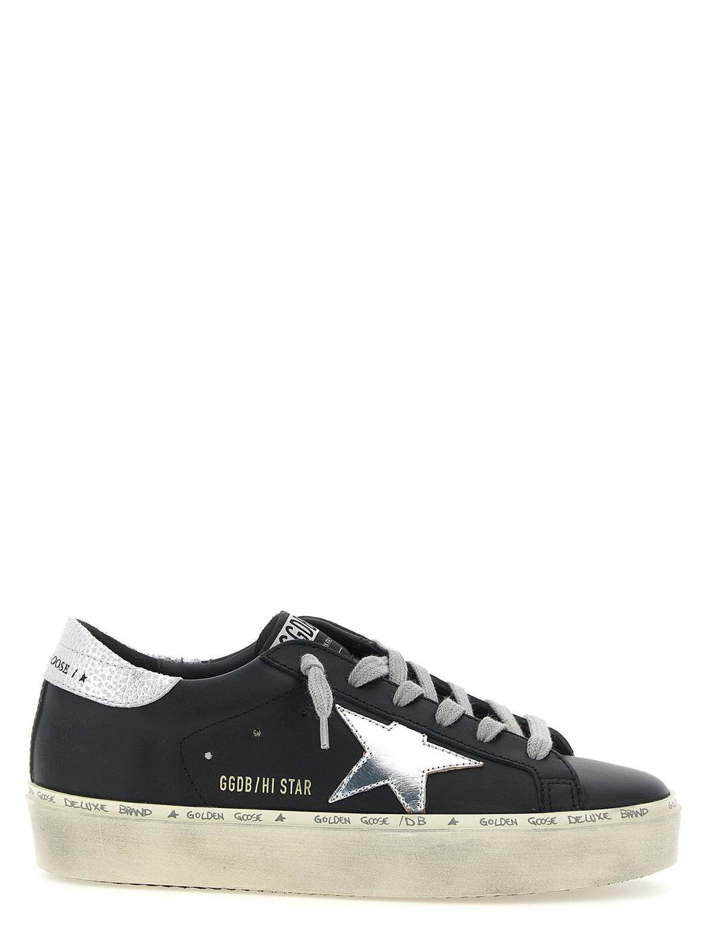 Golden Goose Black Cowhide Chunky Sneakers