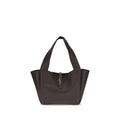 Saint Laurent Brown Calf Leather Bos Taurus Shoulder Bag