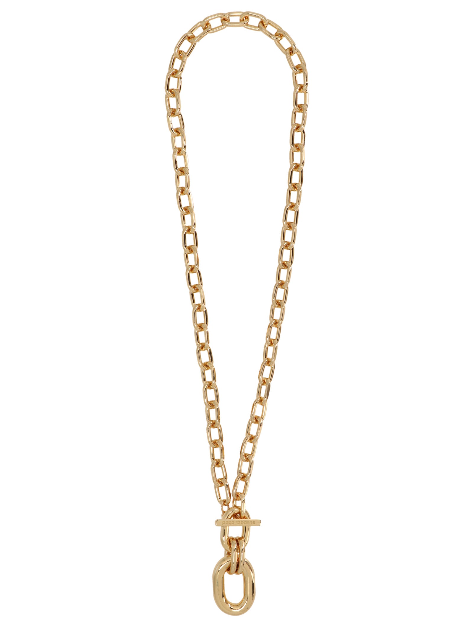Paco Rabanne Gold Aluminum Necklace