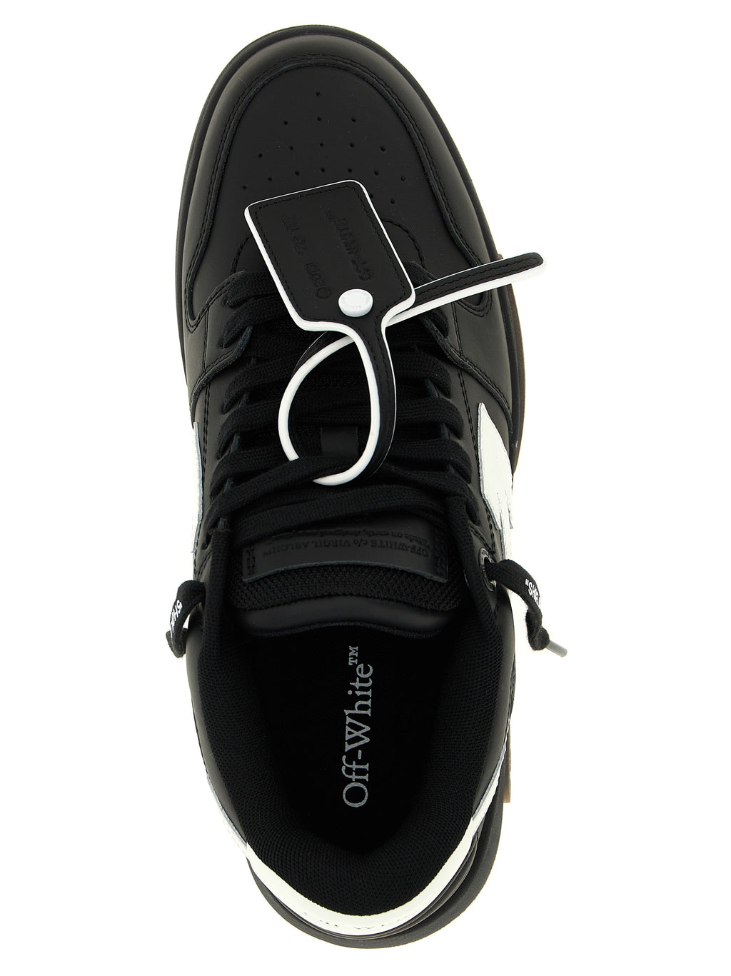 Off-White Bicolor Recycled Polyester Low Top Sneakers