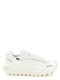 Moncler White Leather Athletic Sneakers