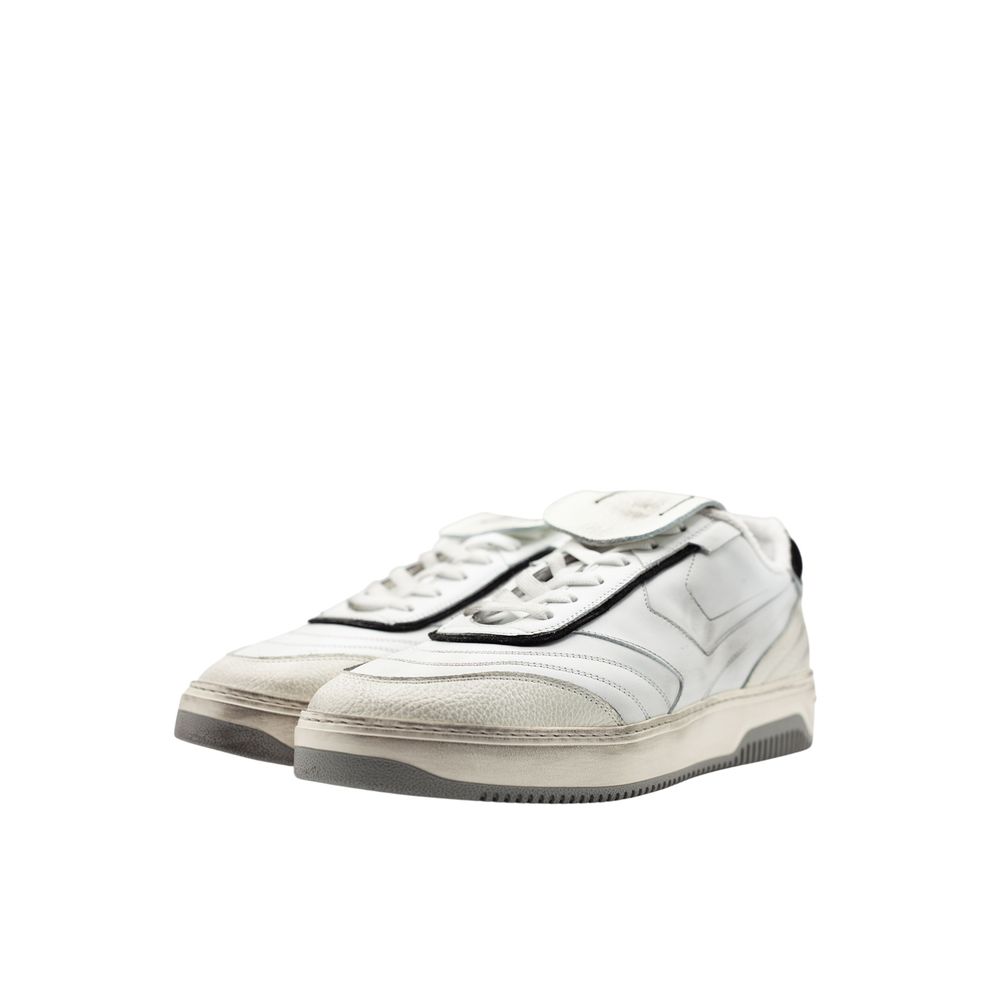 Pantofola D'Oro White Suede Men Sneakers