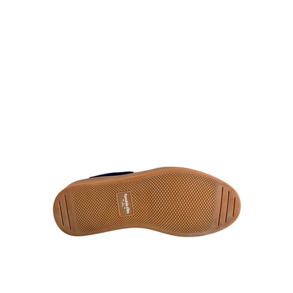 Pantofola D'Oro Blue Suede Men Sneakers