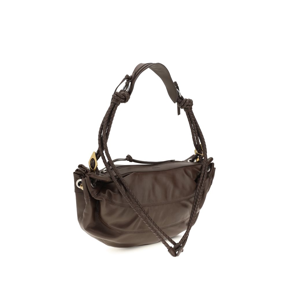 Isabel Marant Brown Lamb Ovis Aries Shoulder Bag