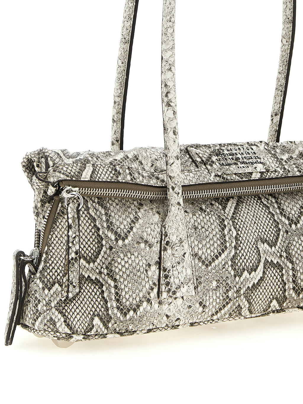 Maison Margiela White Goatskin Shoulder Bag