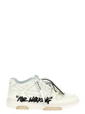 Off-White Bicolor Bovine Leather Sneakers