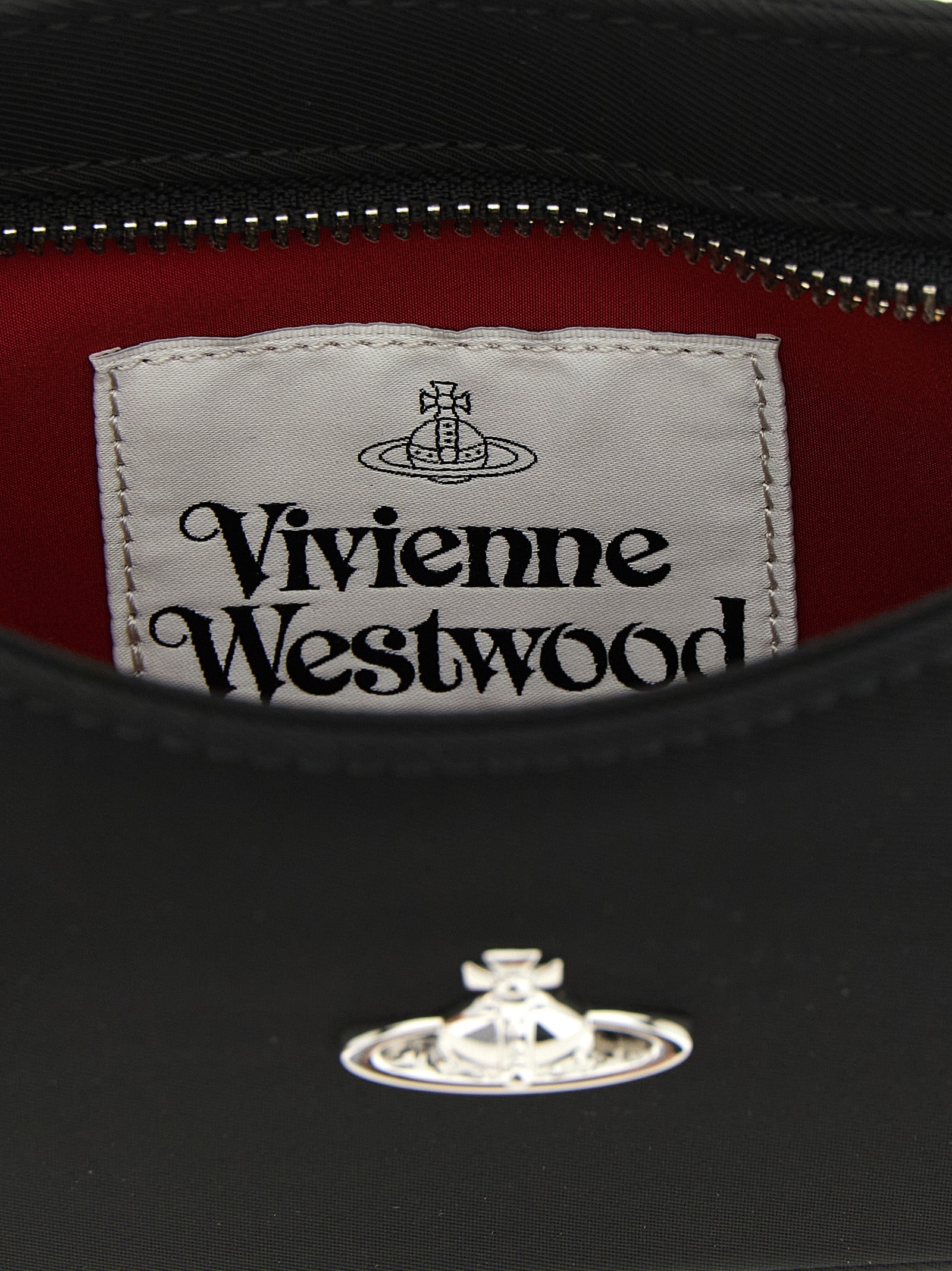 Vivienne Westwood Black Polyester Shoulder Bag