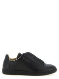 Maison Margiela Black Calfskin Low Top Sneakers
