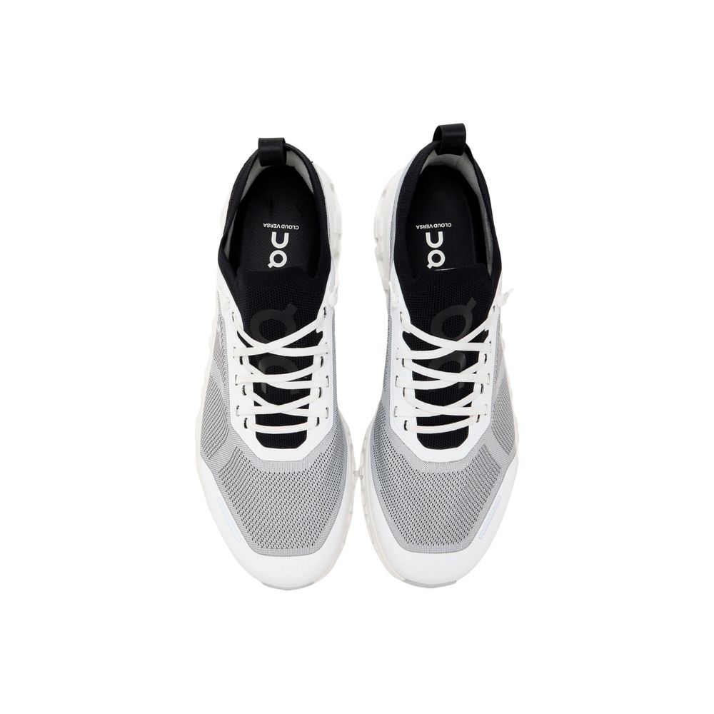 On Running Black And White Synthetic Athletic Sneakers