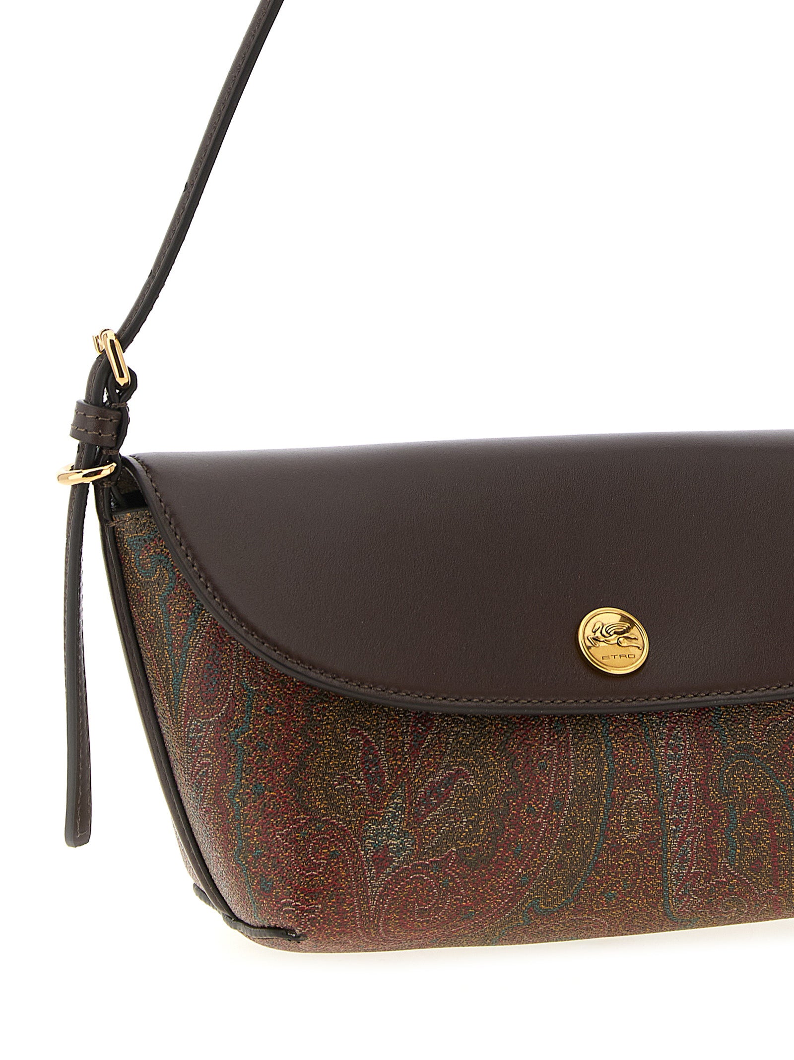 Etro Multicolor Cotton Shoulder Bag