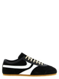 Dries Van Noten Bicolor Calfskin Athletic Sneakers